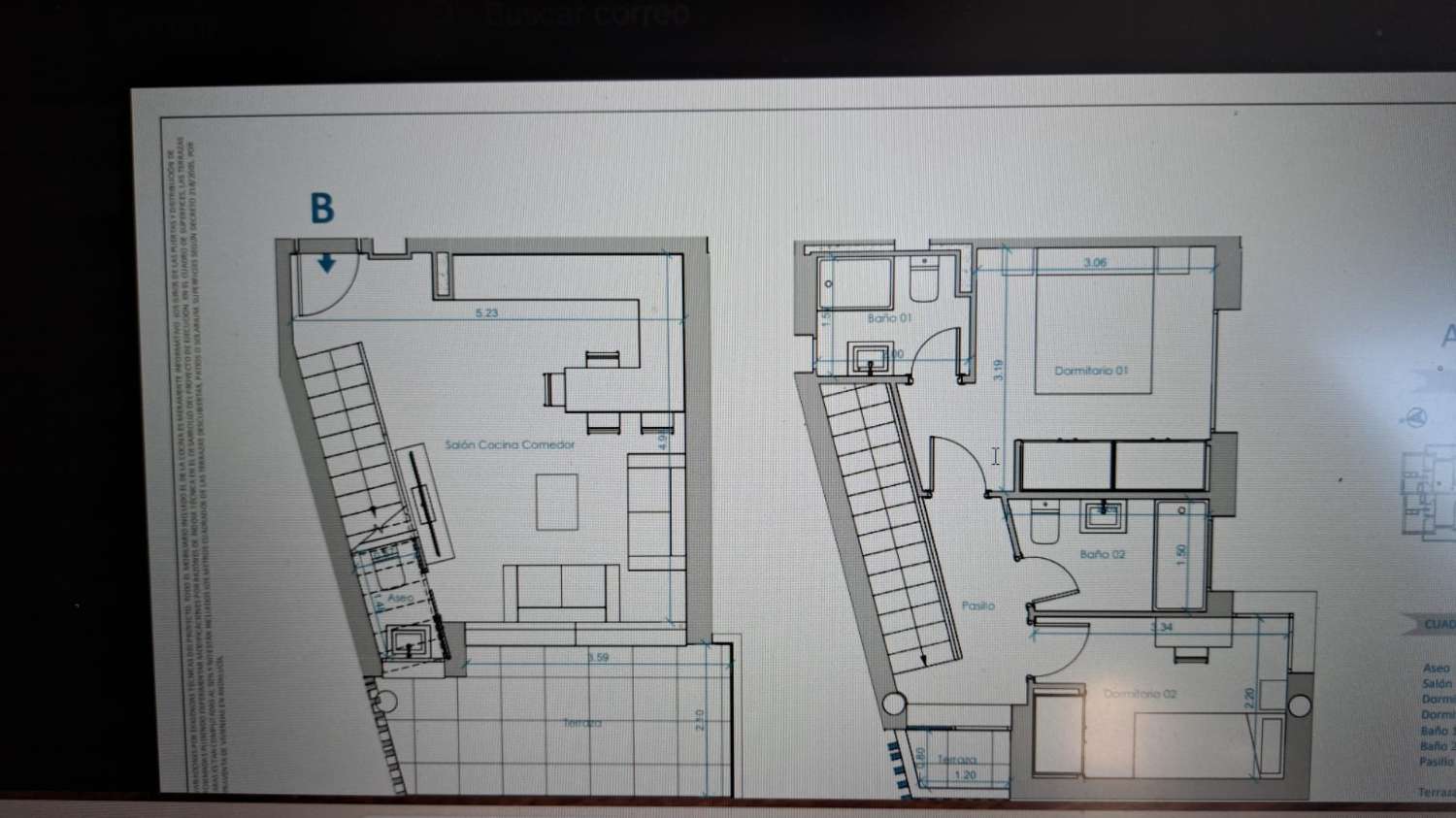 DOS DORMITORIOS OBRA NUEVA