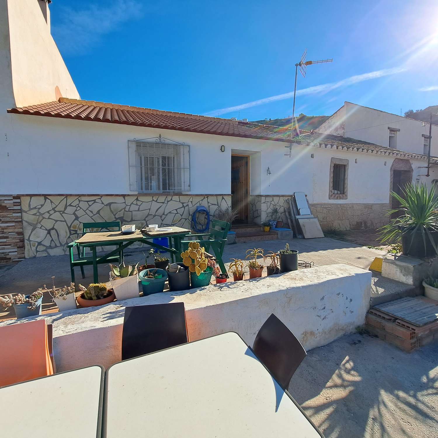 Renovated rustic house 2 km from the beach of Torrox Costa