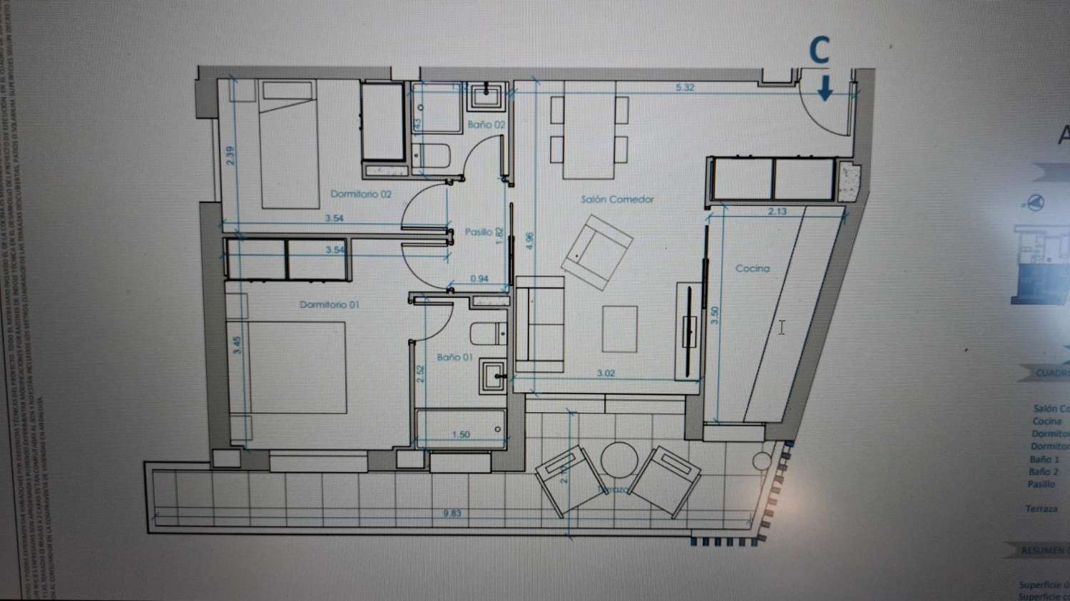 VENTA DE APARTAMENTO PLANTA BAJA TIPO D