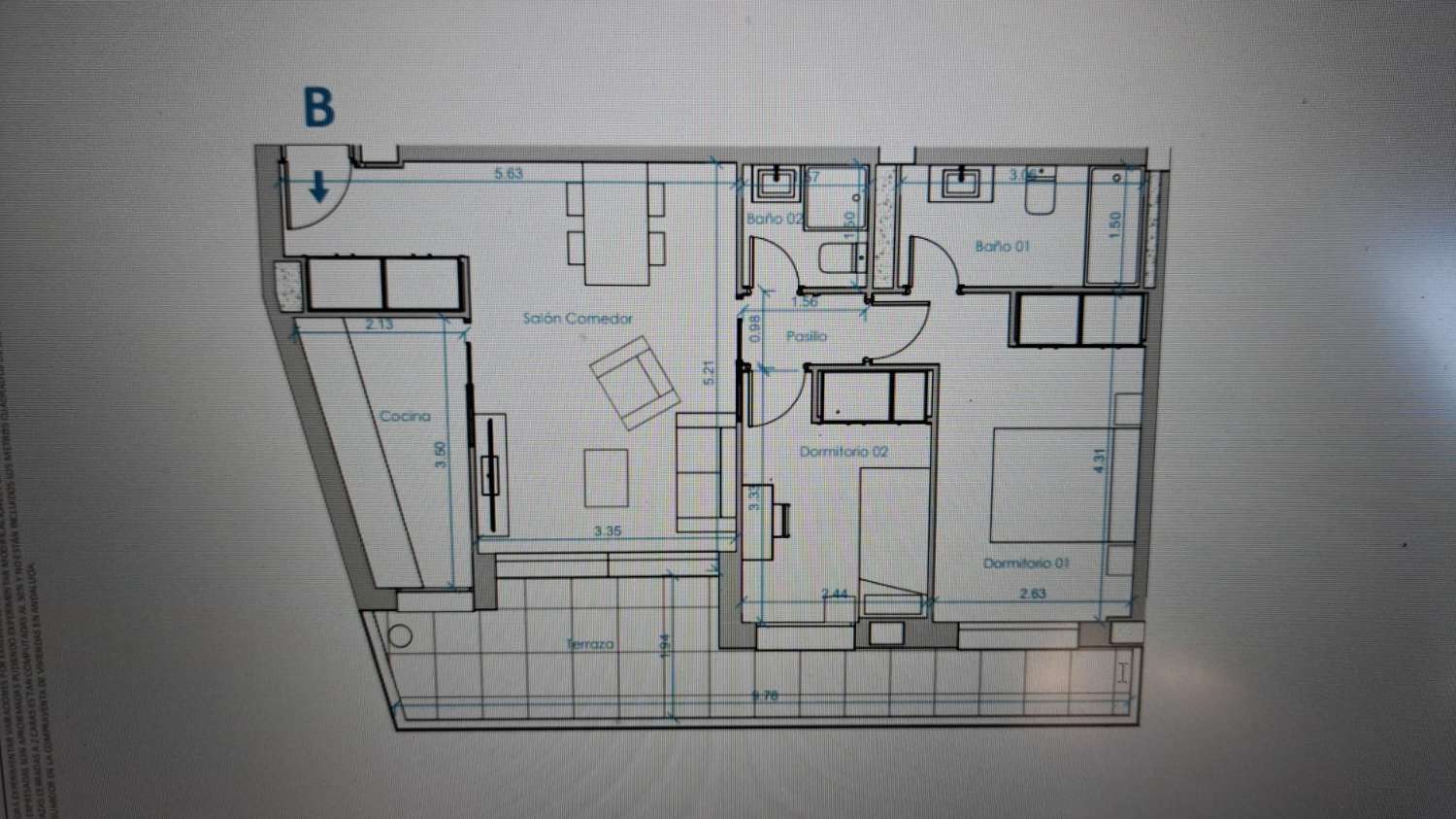 VENTA DE APARTAMENTO PLANTA BAJA TIPO D